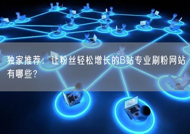 独家推荐：让粉丝轻松增长的B站专业刷粉网站有哪些？