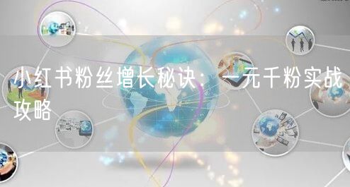 小红书粉丝增长秘诀：一元千粉实战攻略