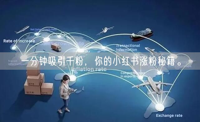 一分钟吸引千粉，你的小红书涨粉秘籍。