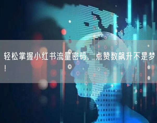 轻松掌握小红书流量密码，点赞数飙升不是梦！