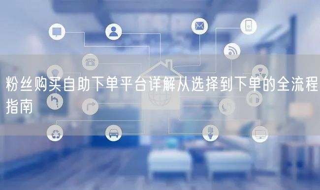 粉丝购买自助下单平台详解从选择到下单的全流程指南