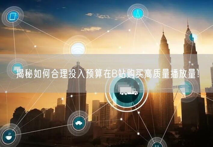 揭秘如何合理投入预算在B站购买高质量播放量！