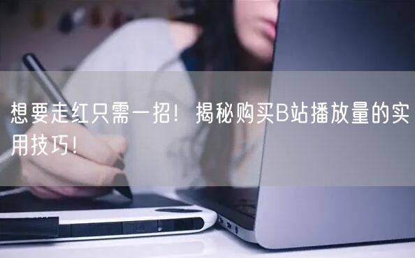 想要走红只需一招！揭秘购买B站播放量的实用技巧！