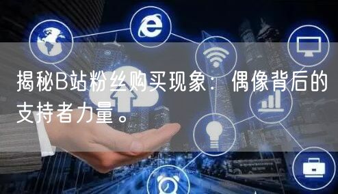 揭秘B站粉丝购买现象：偶像背后的支持者力量。