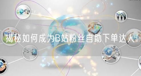 揭秘如何成为B站粉丝自助下单达人！