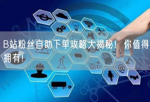 B站粉丝自助下单攻略大揭秘！你值得拥有！