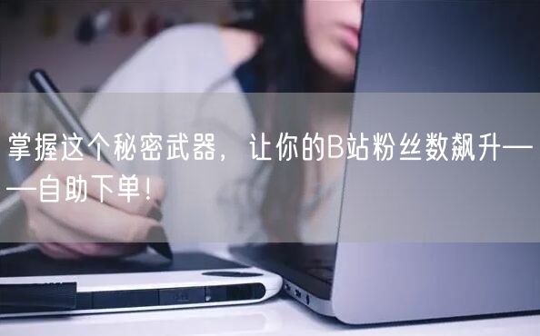 掌握这个秘密武器，让你的B站粉丝数飙升——自助下单！