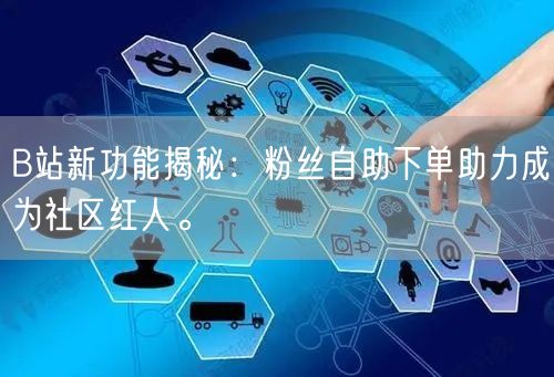 B站新功能揭秘：粉丝自助下单助力成为社区红人。