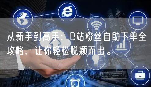 从新手到高手：B站粉丝自助下单全攻略，让你轻松脱颖而出。