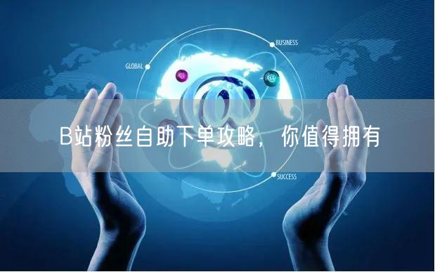 B站粉丝自助下单攻略，你值得拥有