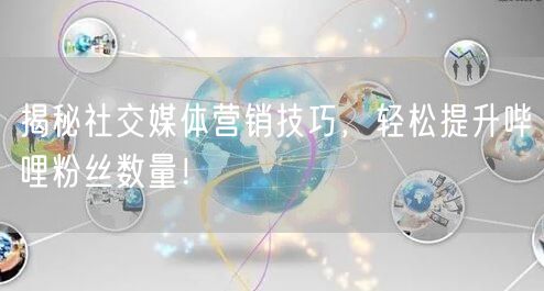 揭秘社交媒体营销技巧，轻松提升哔哩粉丝数量！