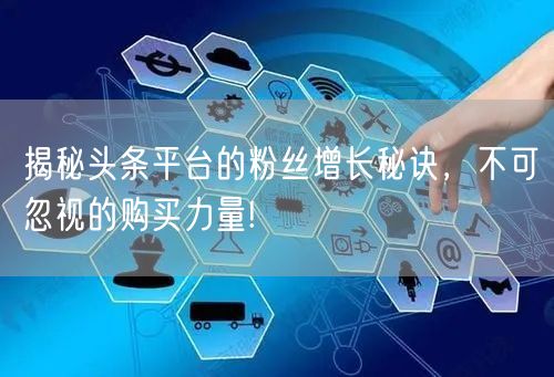 揭秘头条平台的粉丝增长秘诀，不可忽视的购买力量!